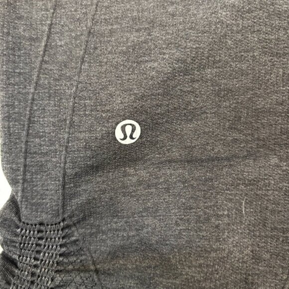 Lululemon Athletica In The‎ Flow II Heathered Black leggings Size 4 - Picture 8 of 11